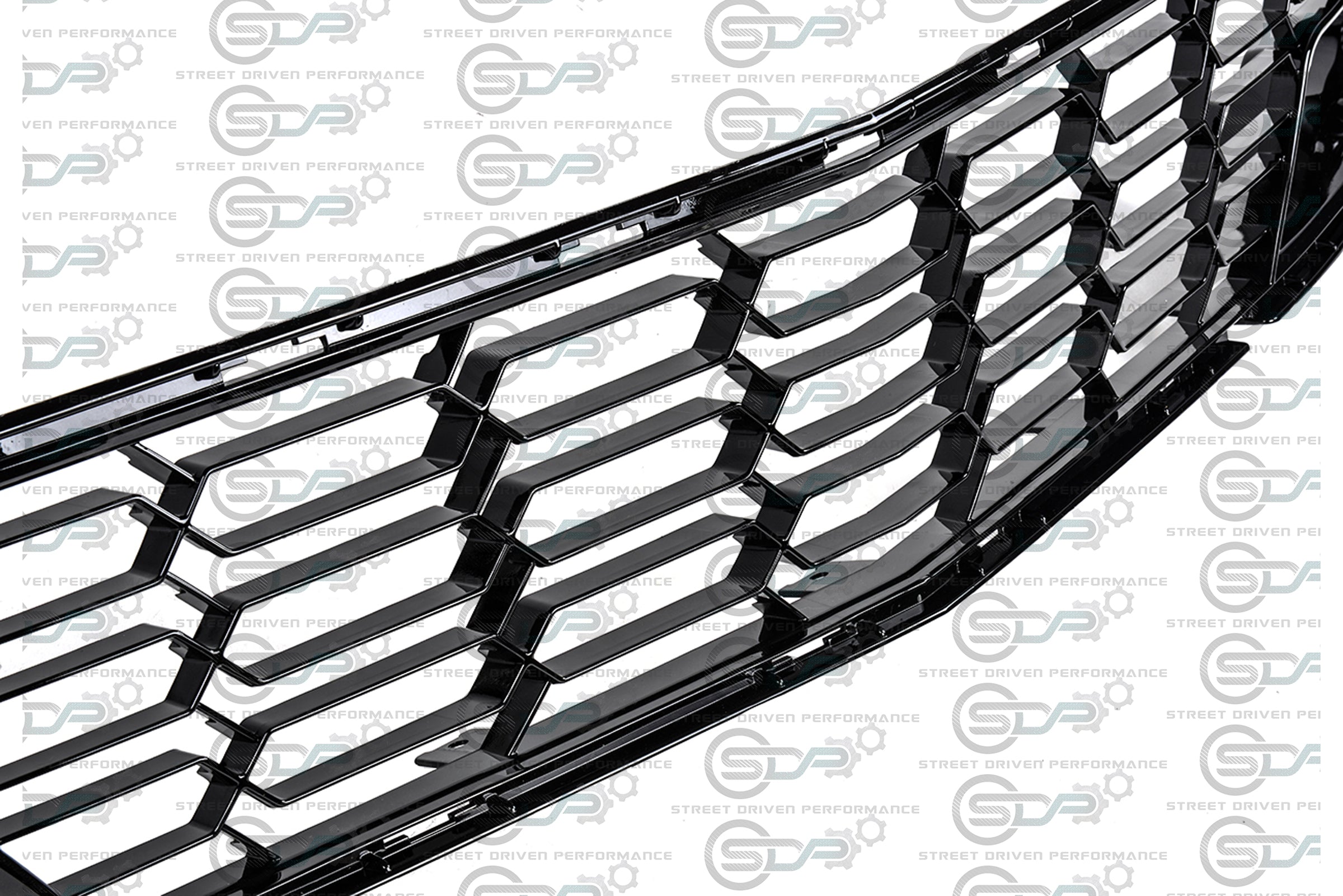 2014-2019 C7 Corvette - Carbon Flash "Z06 / Grand Sport Style" Front Grille Replacement
